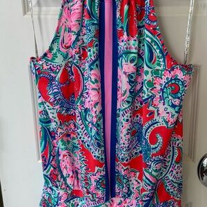 Lilly Pulitzer Multicolor Floral Dress Top